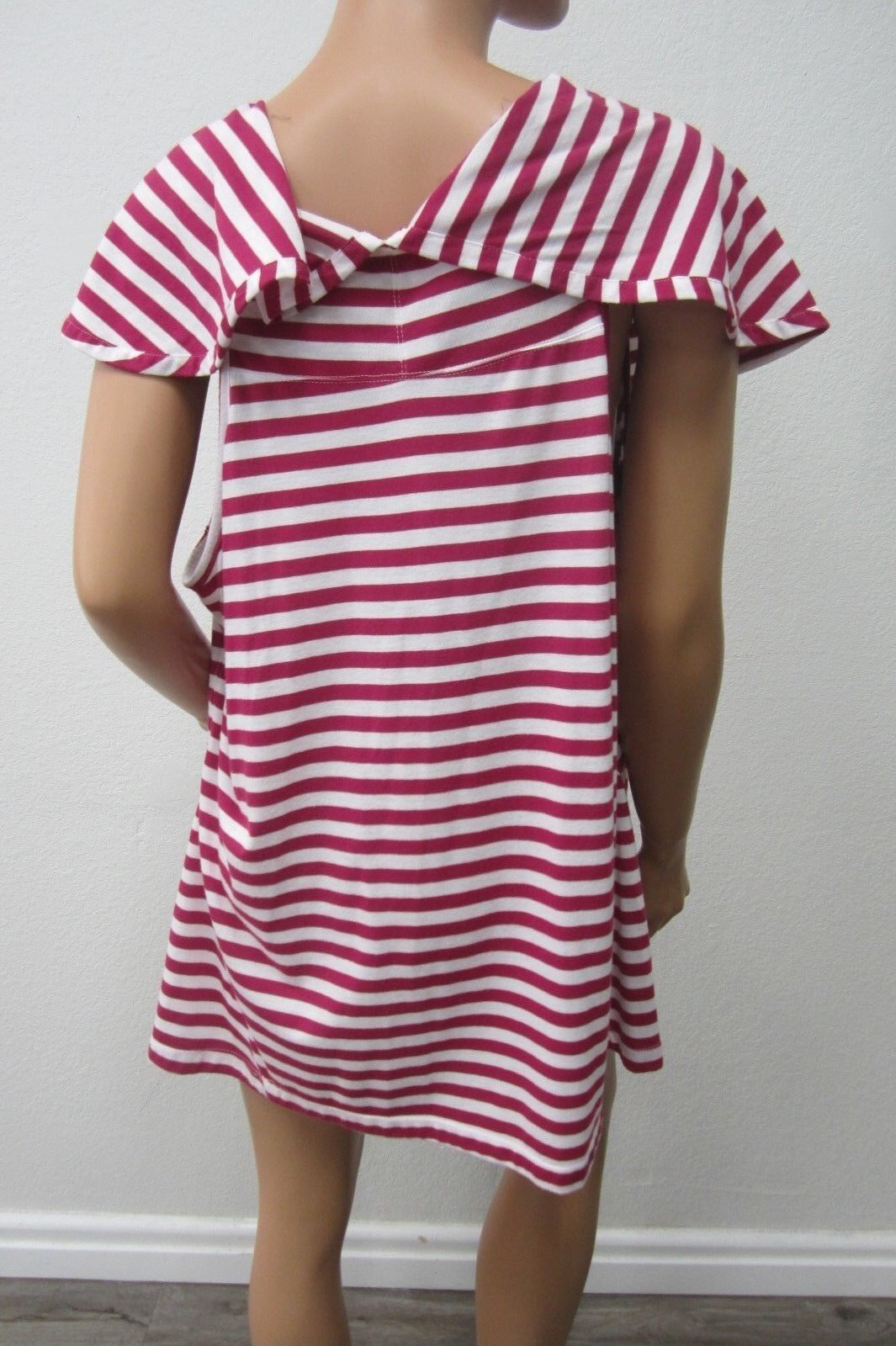 *NICE*  SEVEN 7 Women Red & White Striped  Dress Size 22-24