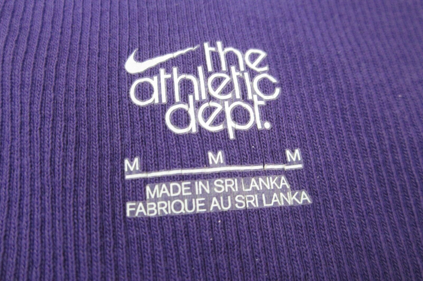 *NWOT*  Nike Tank Top Shirt Ribbed Purple Racerback Size Medium