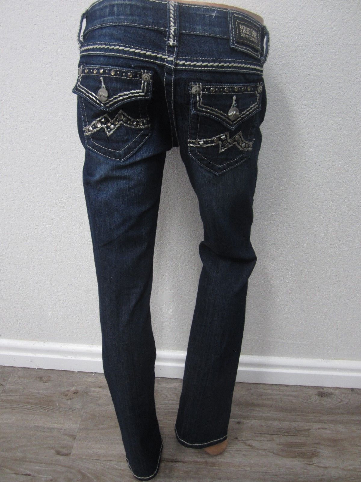 NWOT MISS ME Easy Capri JE1049EP3 Dark Jeans Womens 26 x 31
