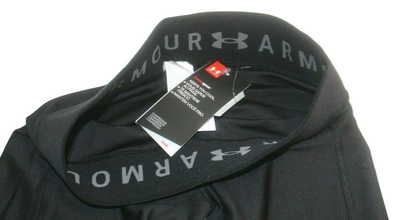 *NWT* Under Armour Compression Leggings Women's Black  Size S - HEAT GEAR