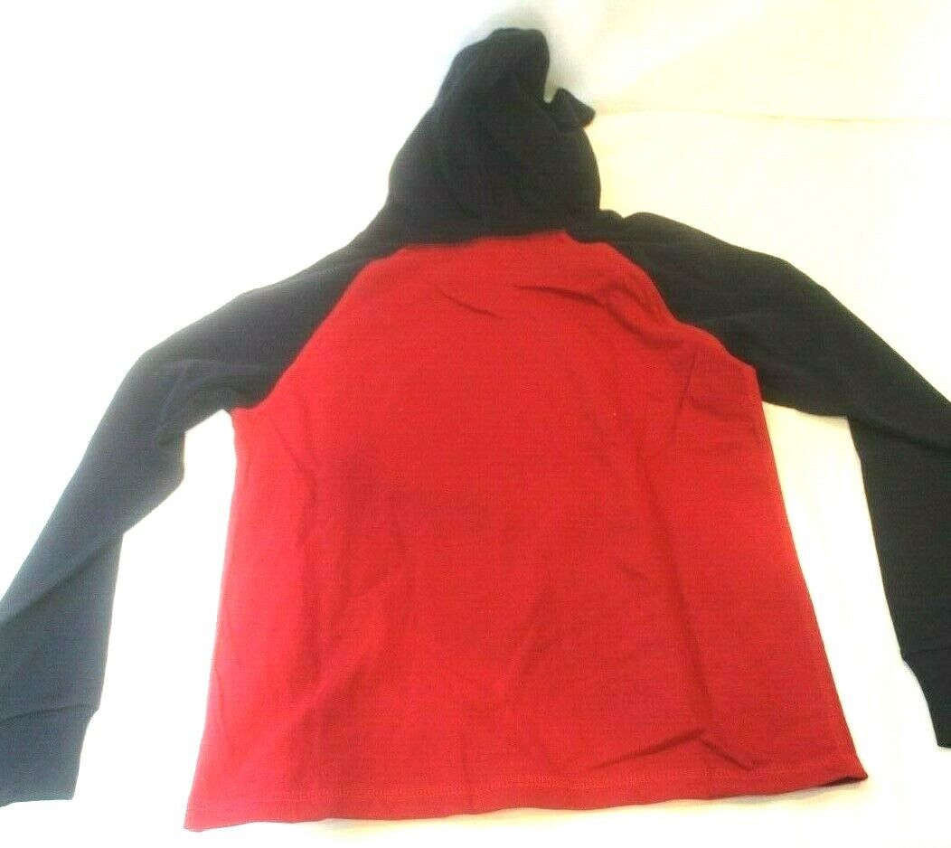 *NWT* Polo Ralph Lauren Boys Polo Red/Black Skull & Keys Graphic Pullover Hoodie