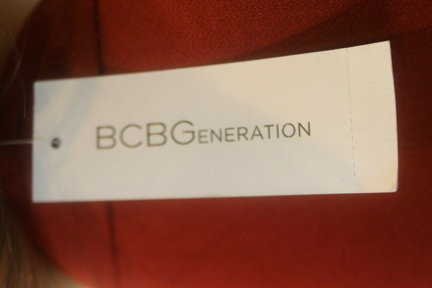 *NWT* $88.  BCBGeneration Long Bell Sleeve Auburn Stretch Dress  Size XS "CUTE"