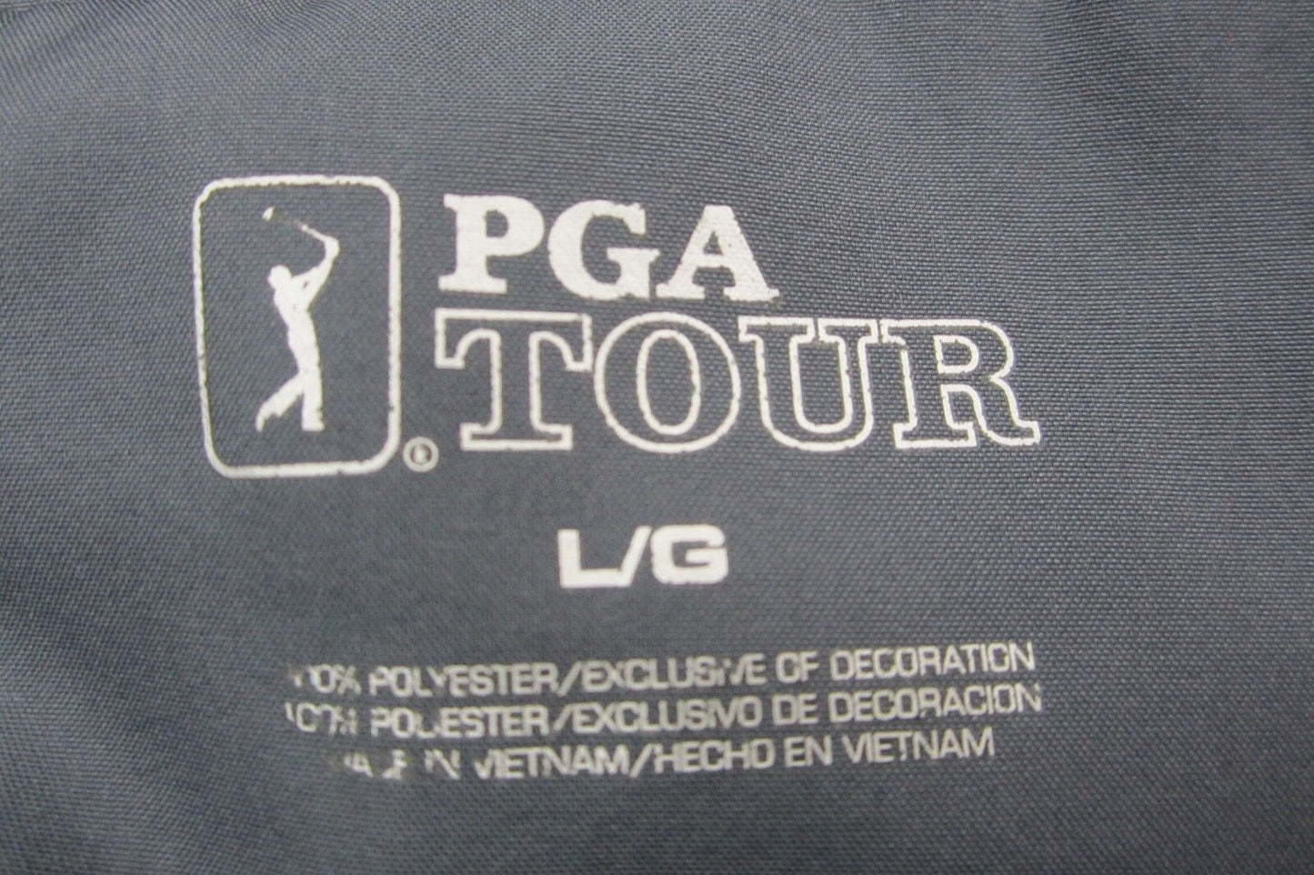 PGA TOUR Men's Elements Water Resistant Long Sleeve 1/4 Zip Pullover Size Large