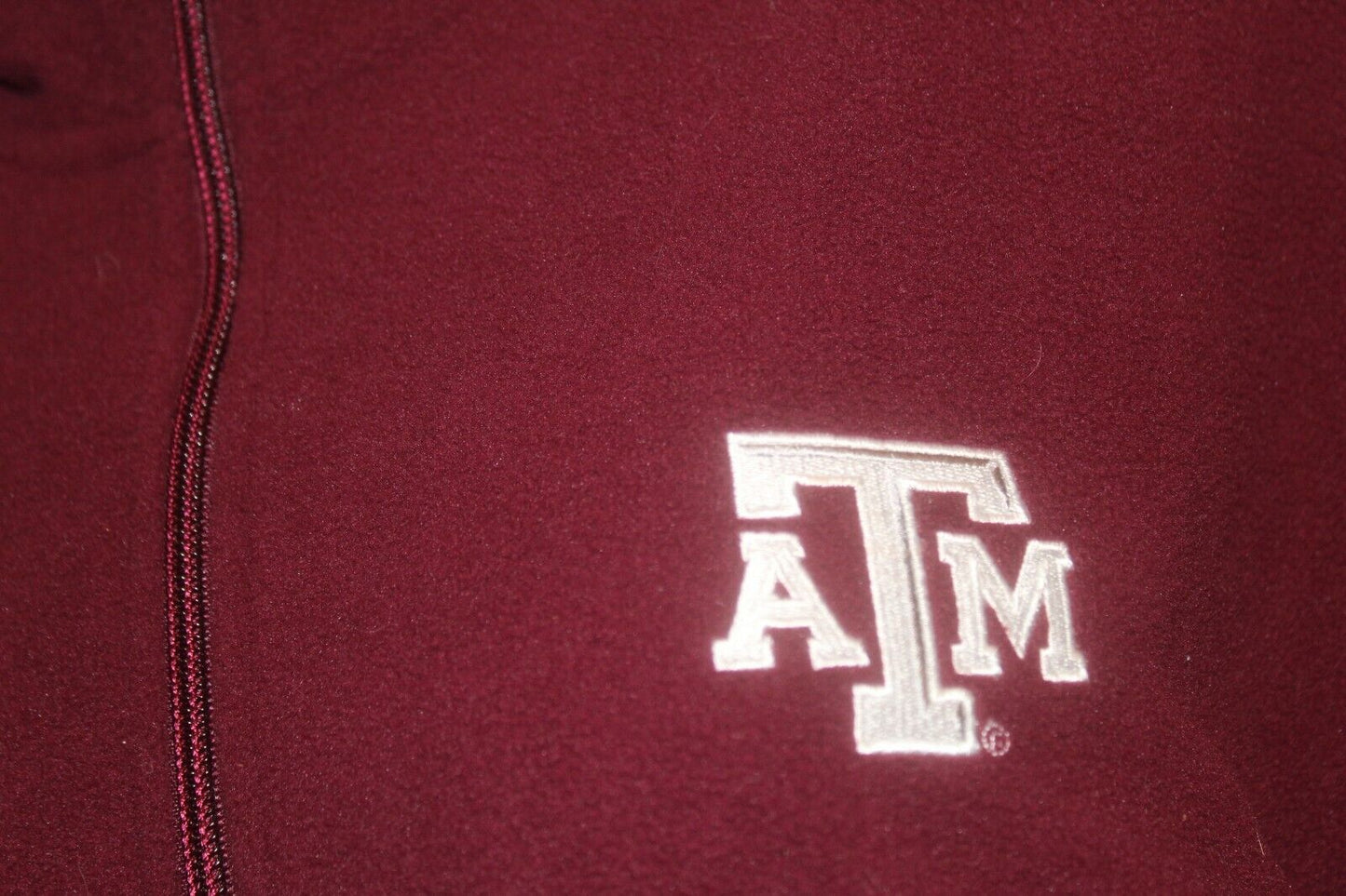 Mens  Texas A & M 1/4 Zip Maroon  Fleece Jacket Sports Specialties by Nike Sz XL