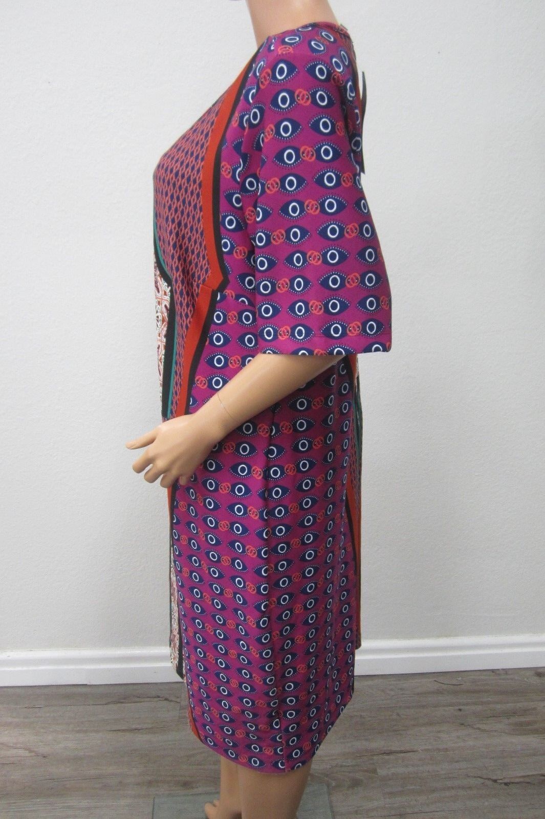 NY Collection Women's Plus Size Multicolor  Dress  NWT Size 1X MSRP $70
