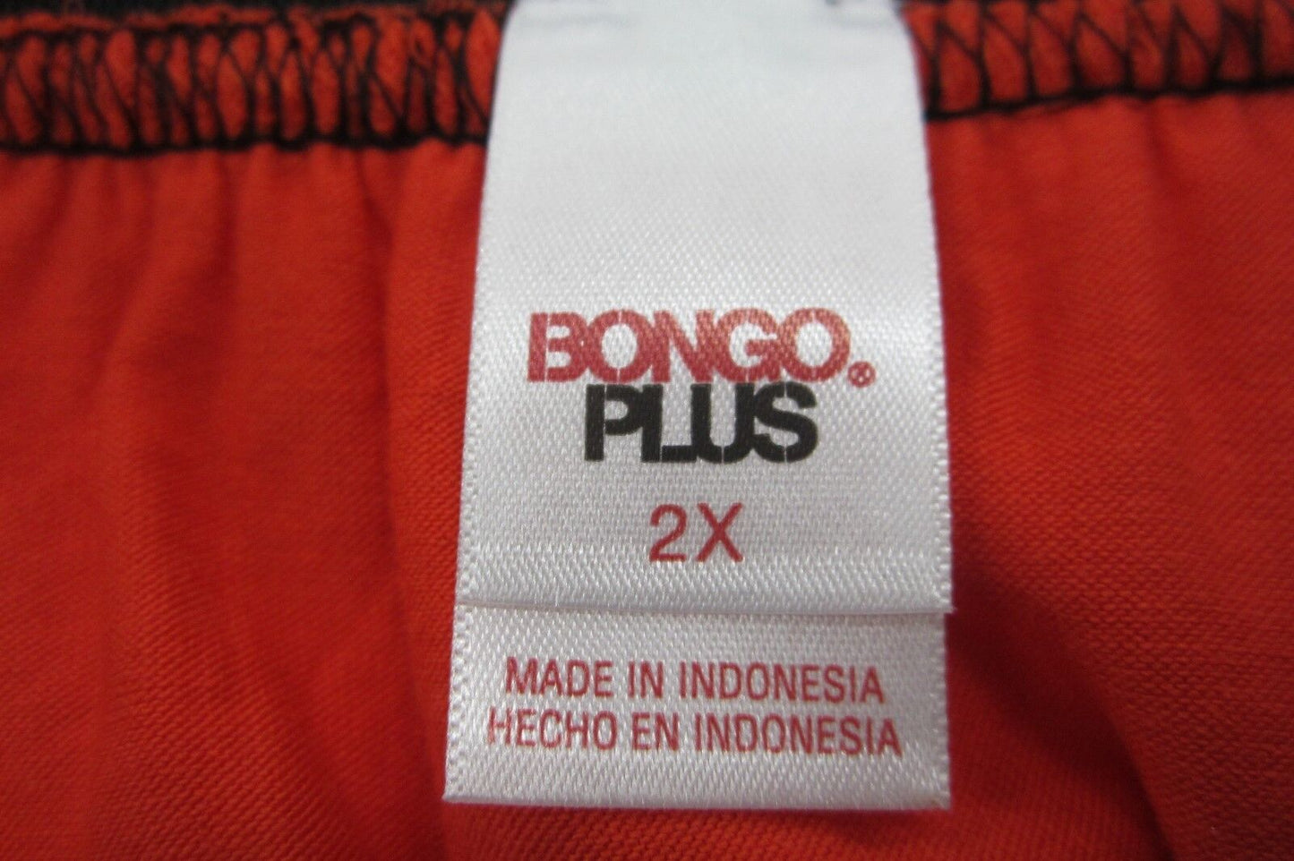 NWT Bongo Woman Elastic Waistband Skirt With Maxi Outer Skirt Size 2X