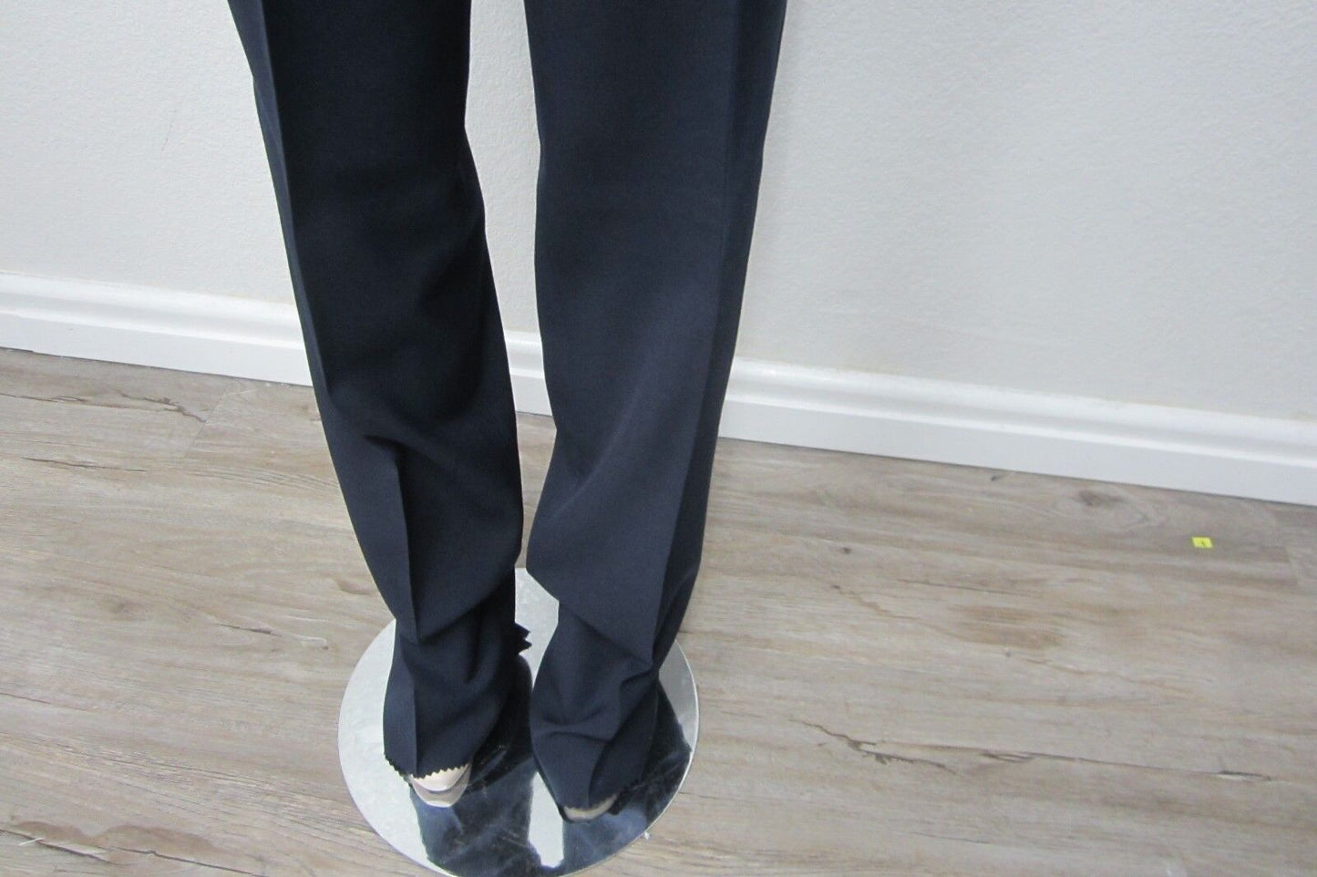 NWT $85 Mens Austin Reed Navy Flat Front Dress Pants Work Slacks Size W36 x L37