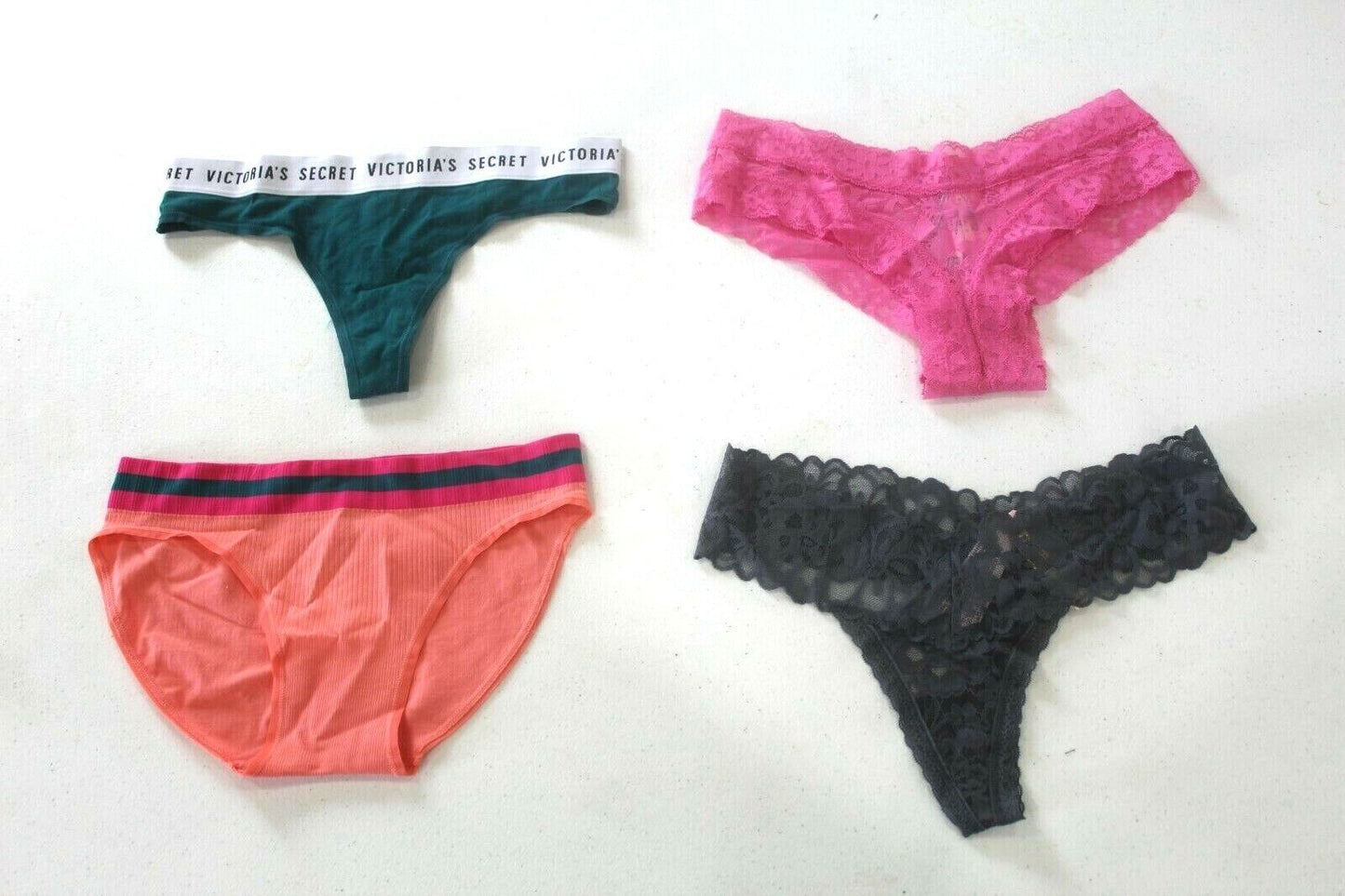 ♡  **NWT**  Lot of Four Random Victoria's Secret Panties Size - Small  ♡