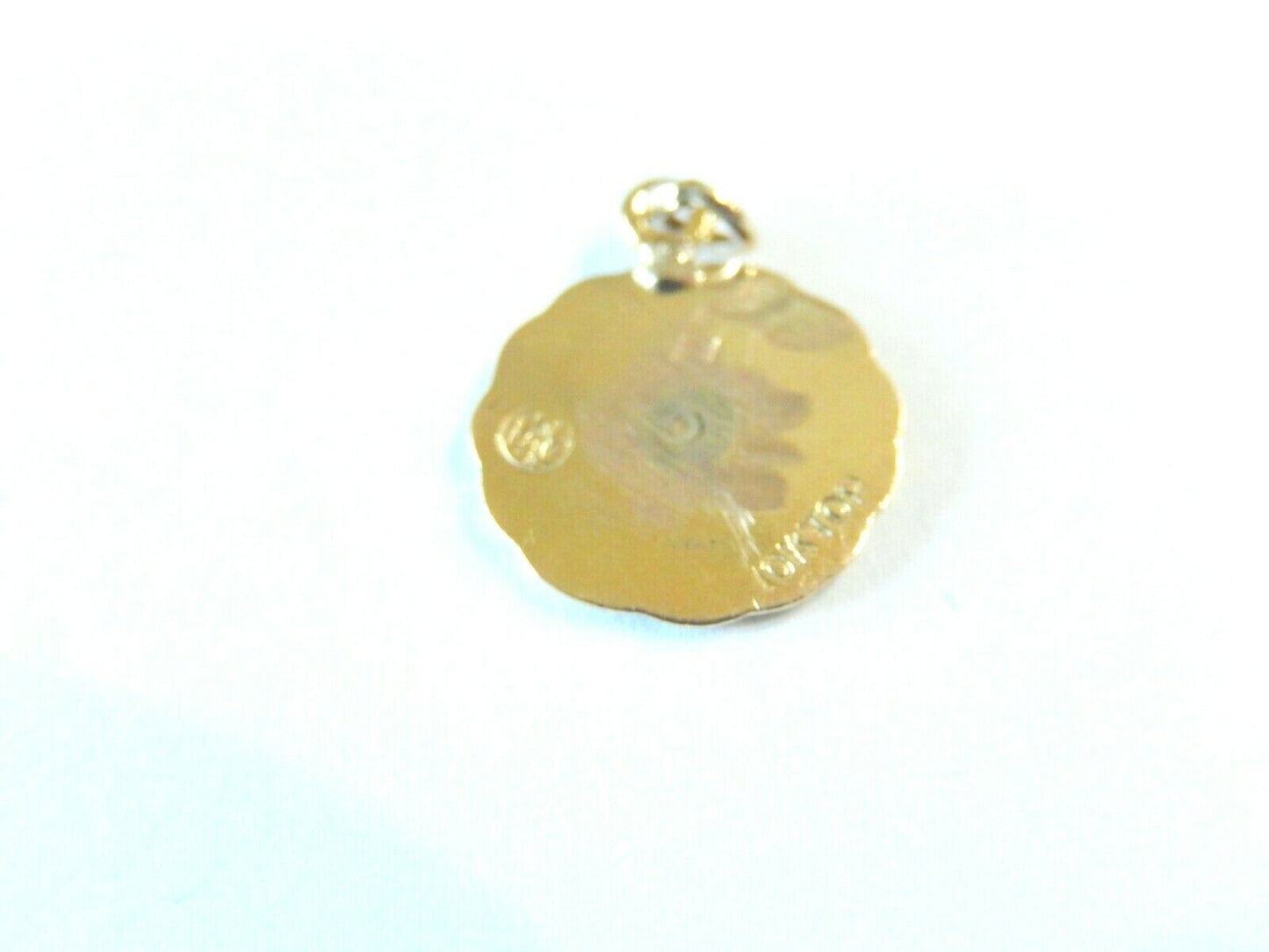 *VINTAGE* 10K Yellow Gold  Bell Telephone  Pendant  / Charm