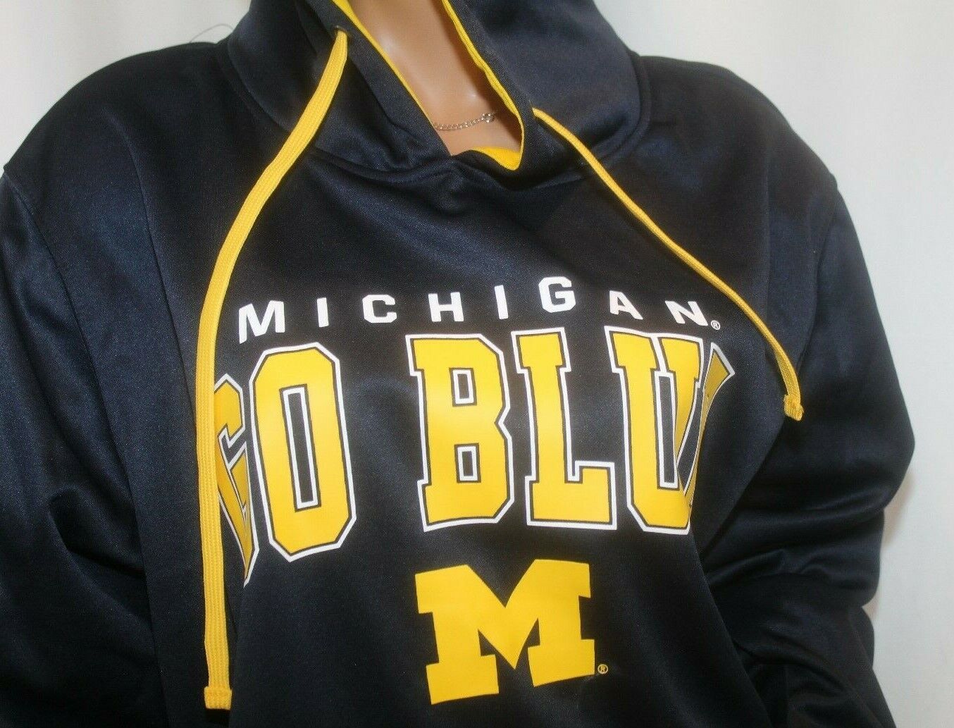 *NWT* Stadium Athletics Michigan Wolverines Pullover Insulated Hoodie Size XL