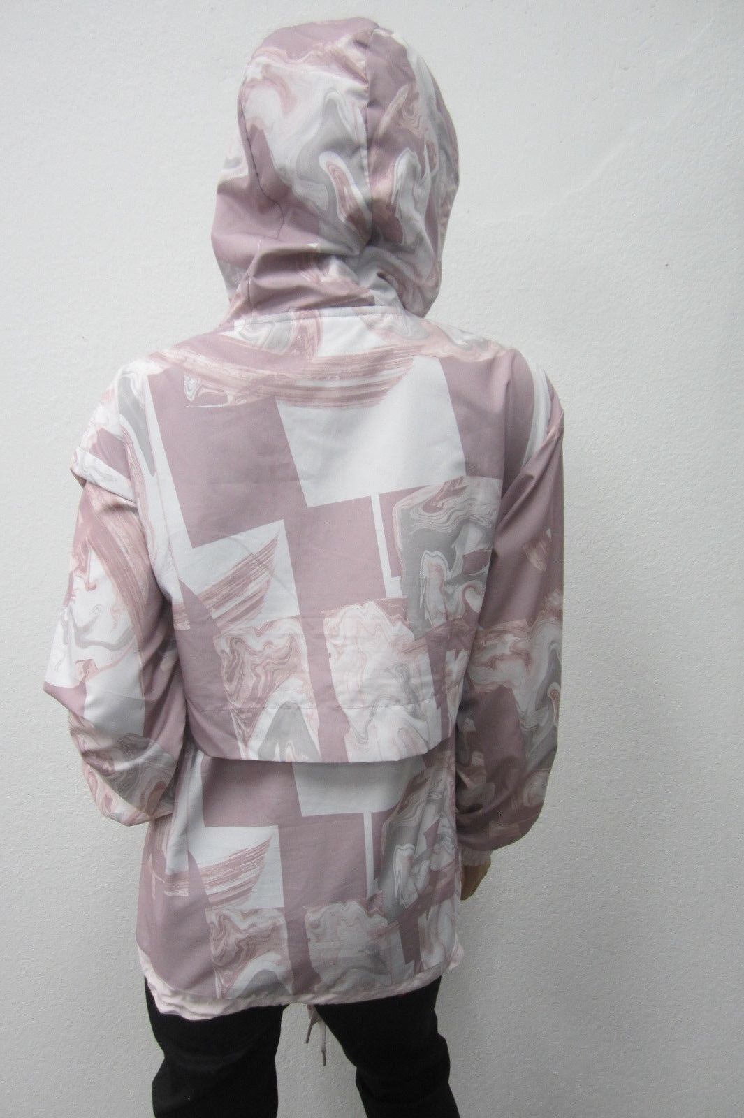 *NWOT* $99  Nike Pink SUPER CUTE Women"s 1/4 Zip Jacket  with Hood Size S