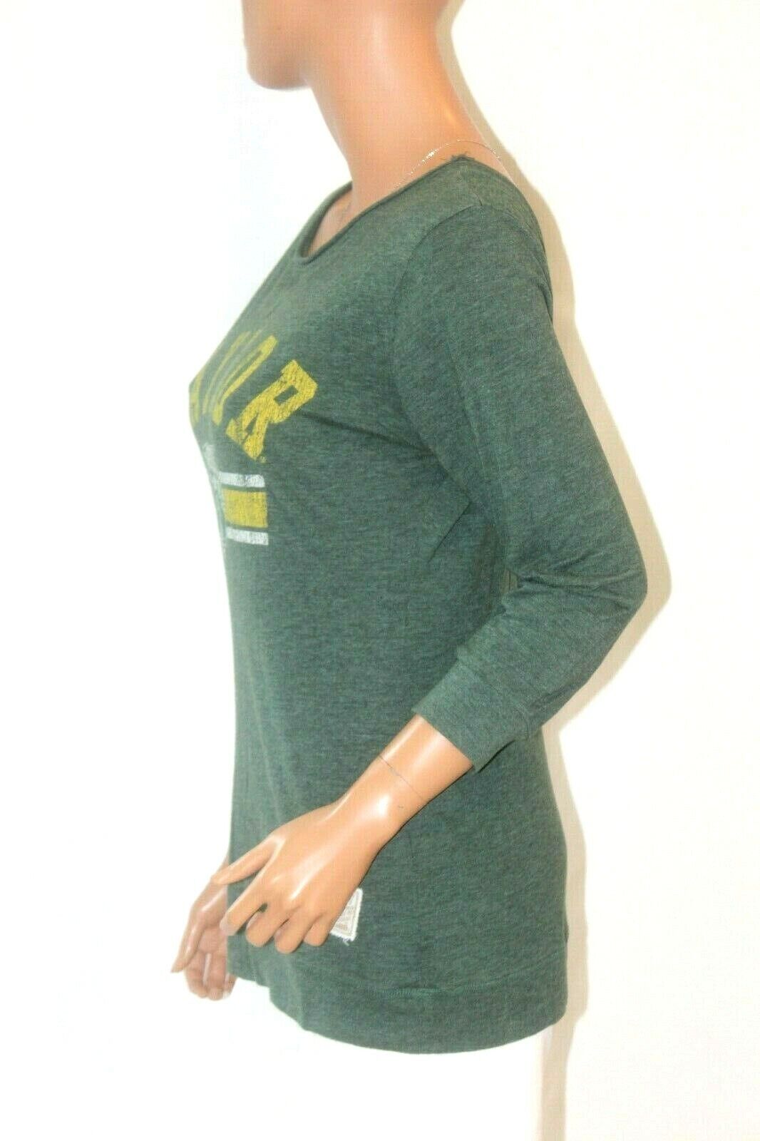 Vintage Baylor University College Vault Distant Replays  Graphic LS Shirt Sz Med