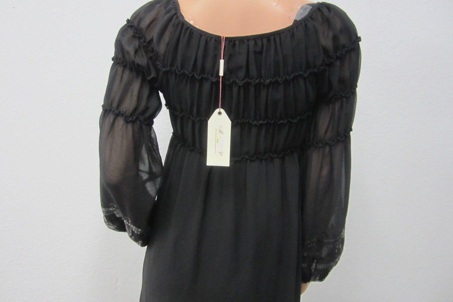 NWT MSSP Max Studio Specialty Products Sequin Black Designer Dress Size XS