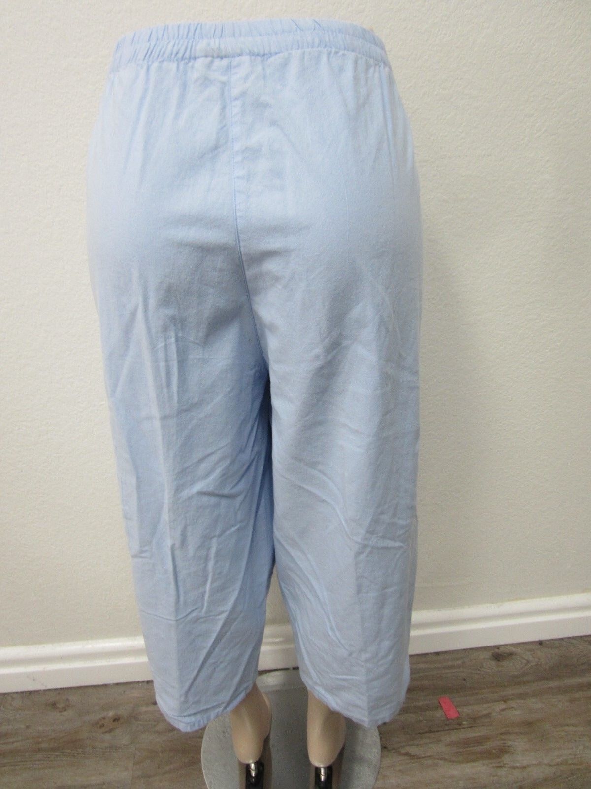 NWT C D Daniels Tummy Reducer Stretch Waist  Capri Pants Womens Sz 3X (20) x 20L