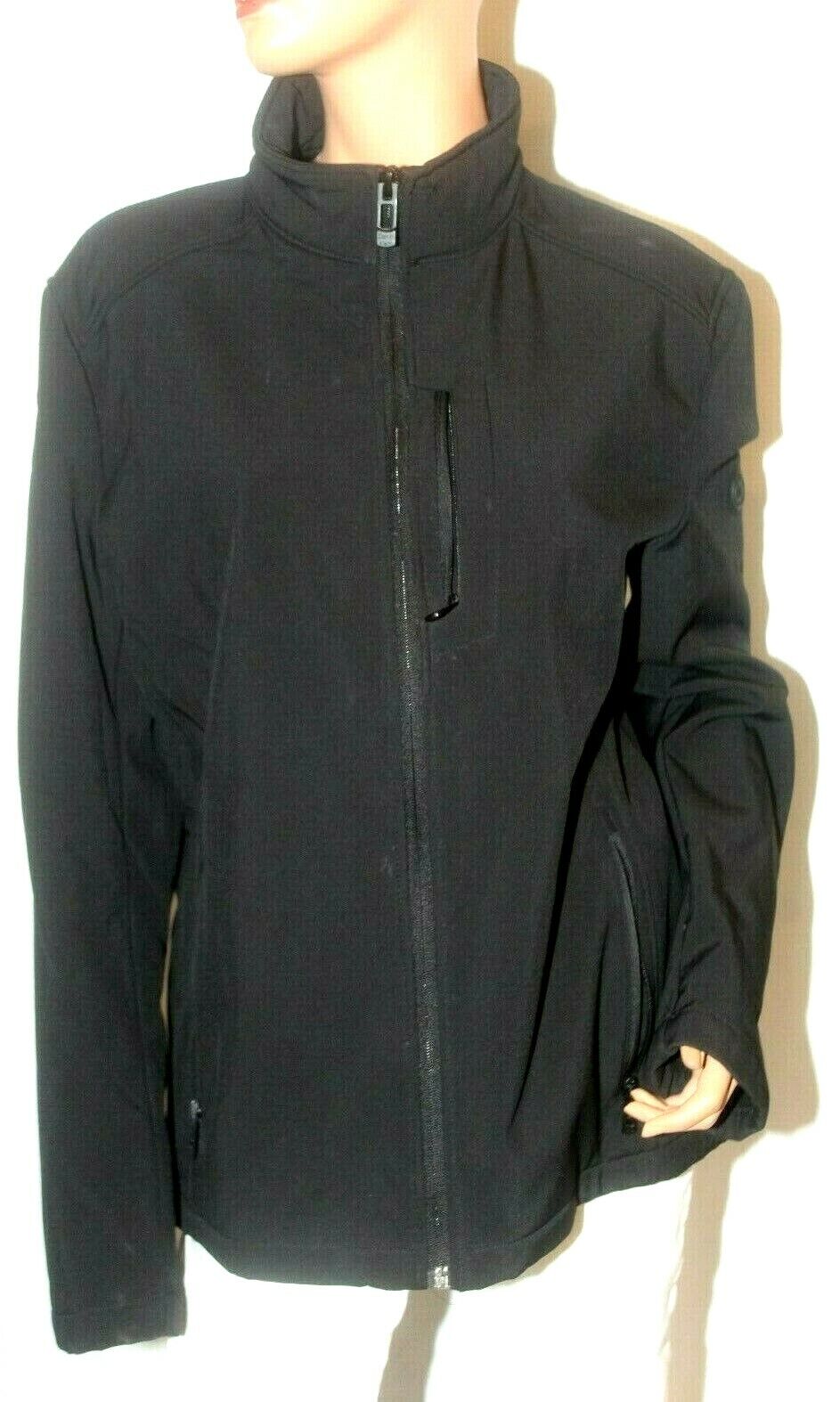 Calvin Klein Men's Black Insulated Water/Wind Resistant Jacket Coat Size Medium