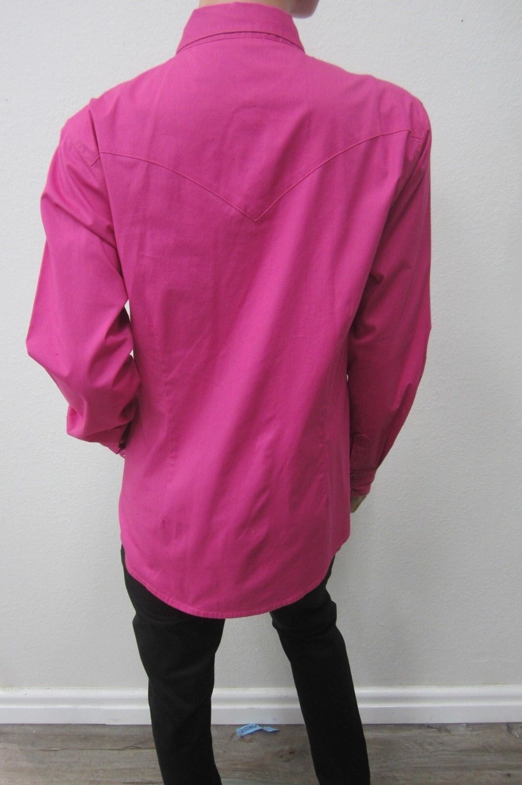 Wrangler Womens Snap Button Top Size Medium