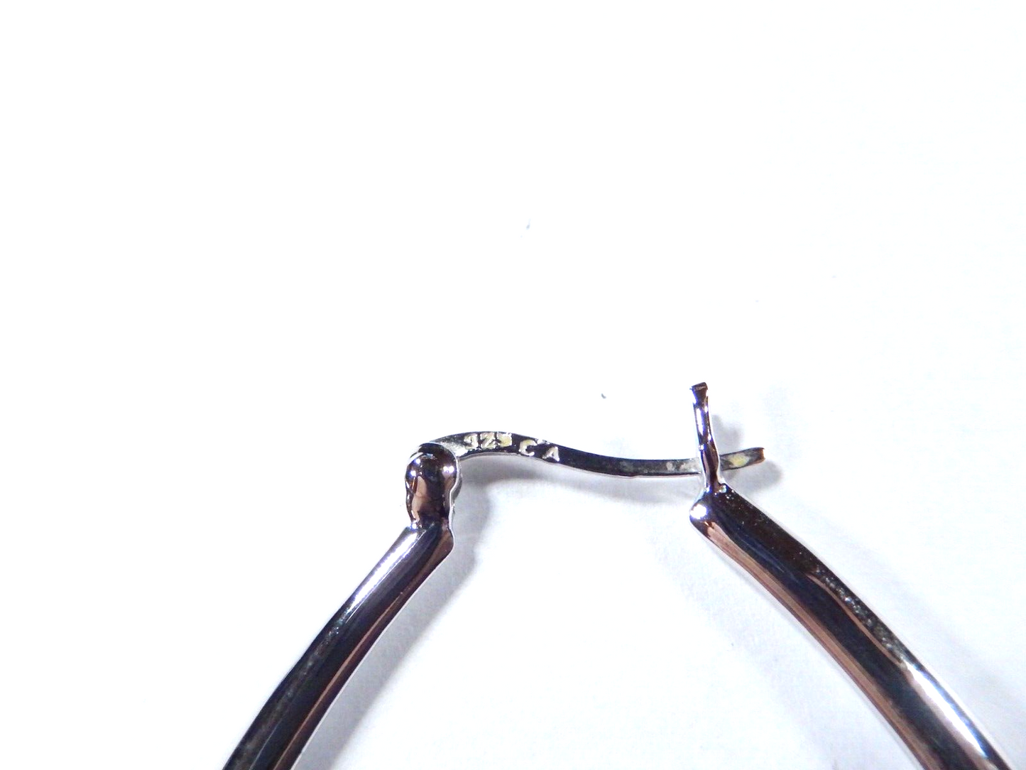 *SUPER LARGE*  60mm x 45mm Sterling Silver .925 Oval Shape Hoop Earrings