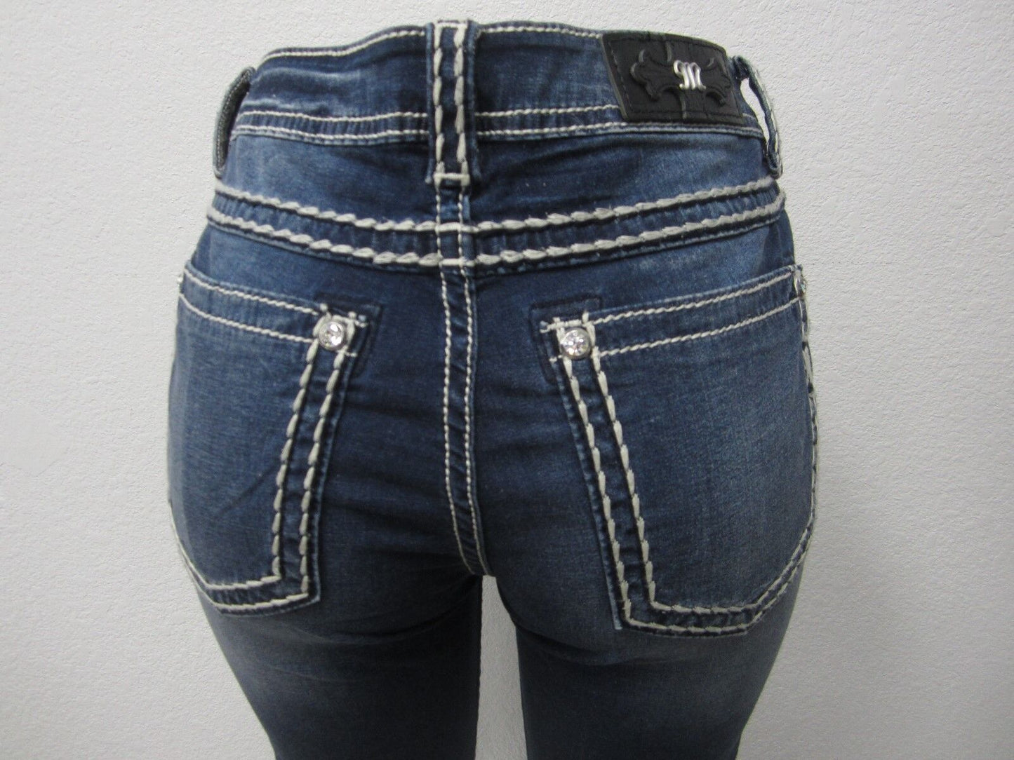 NWT Miss Me - Womens Mid-Rise Super Skinny Jeans MS5012G20  Size W28 X L30