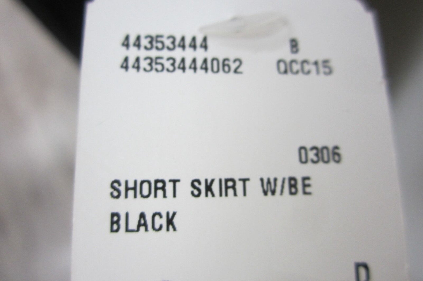 NWT Forever 21 Women's Black Stretch Waist 22"Length Skirt Size SMALL NWT