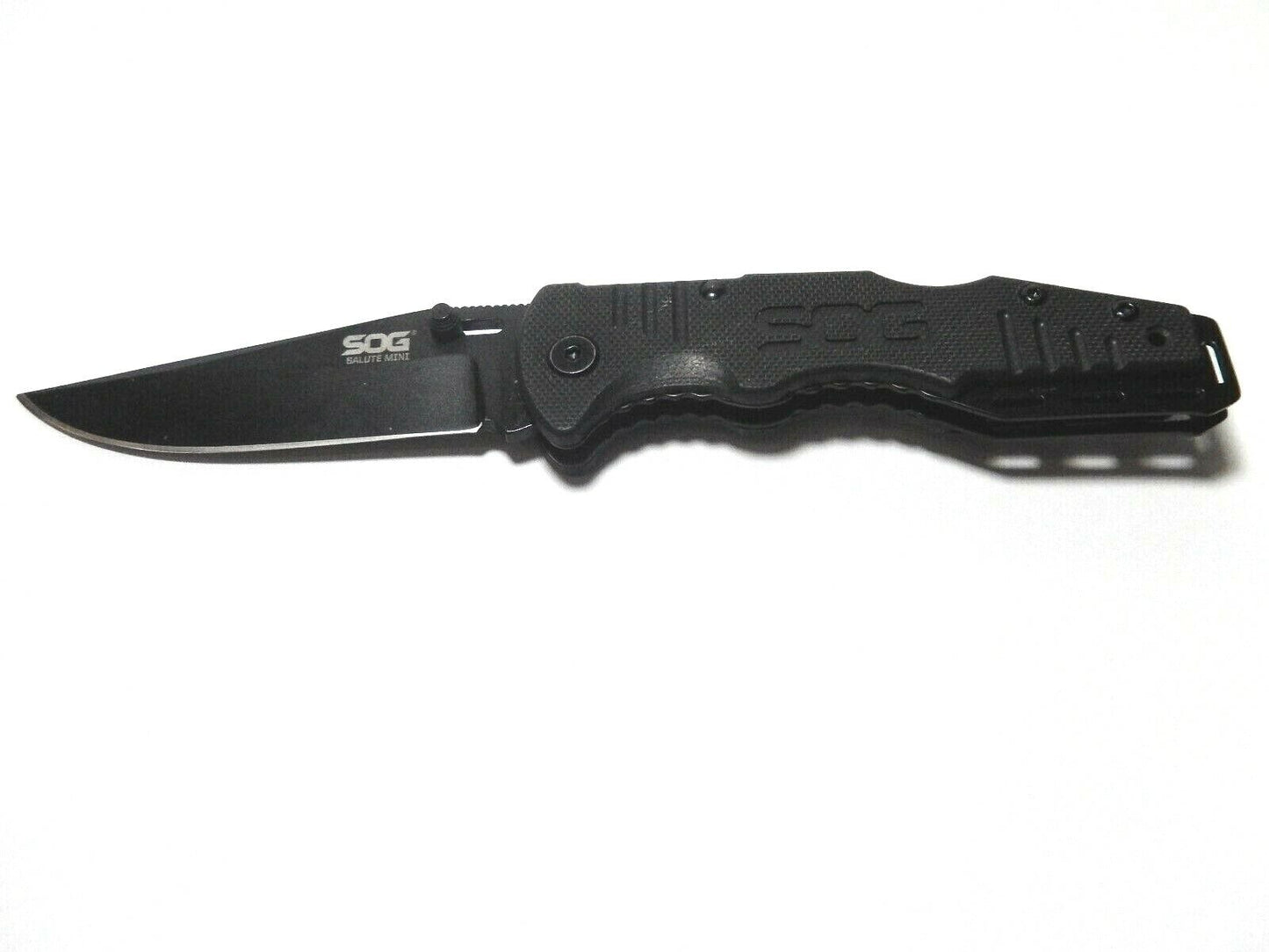 *NEW*   SOG Knives Salute Mini Black Oxide FF1101-CP