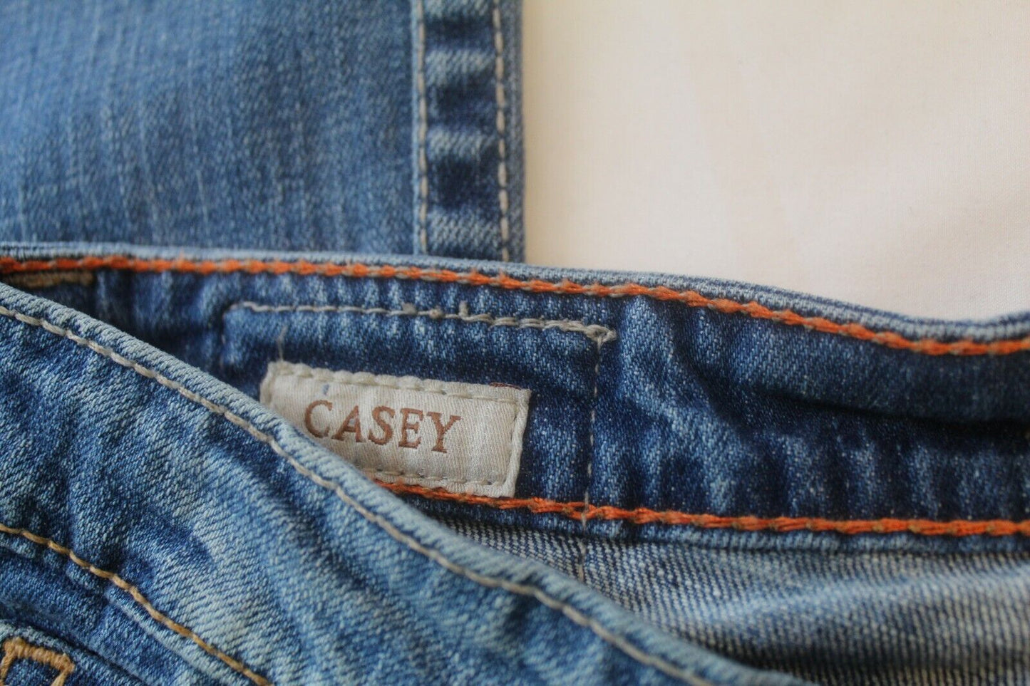 Big Star Casey Women's Low Rise Fit Jeans Embroidered Boot Cut Size 27L x 32