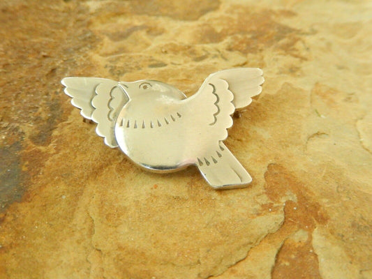 *RARE* VINTAGE -  Georg Jensen Pigeon Motif Brooch 320 Sterling Silver 925
