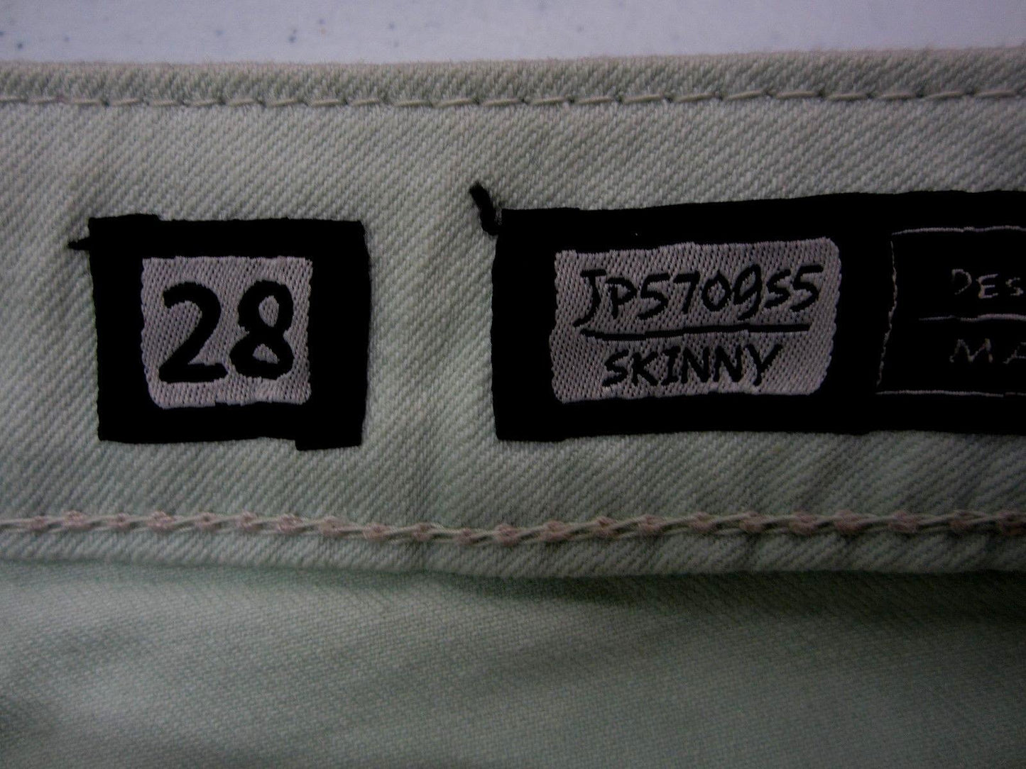NWOT MISS ME SKINNY NEW JP5709S5 Flap Low Rise Jeans Honeydew Sz 28 X 26 Jeans