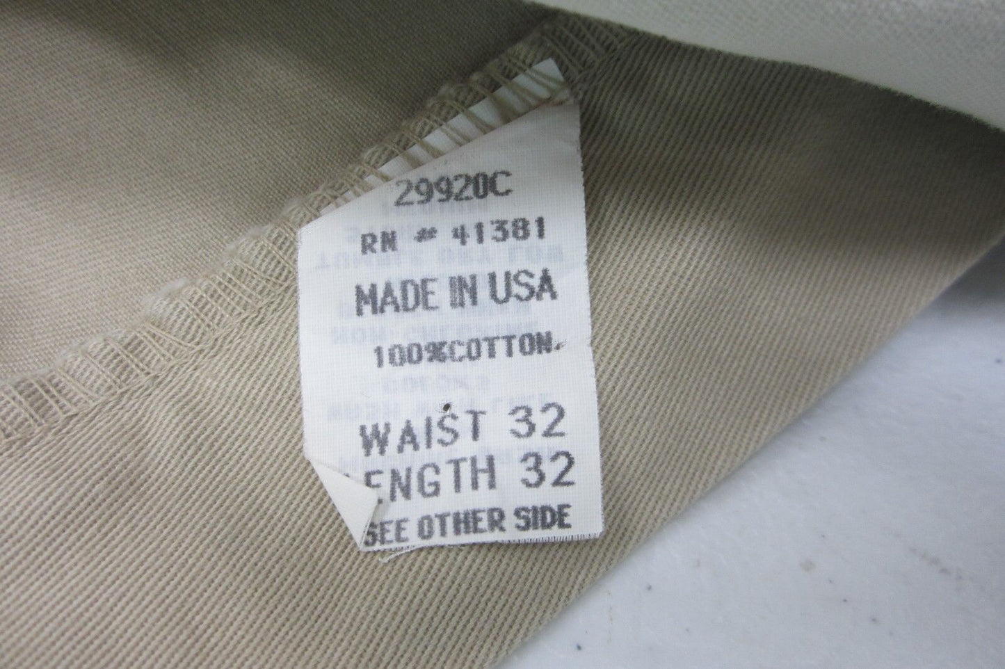 *NICE* POLO RALPH LAUREN Men's Chino Khaki Pants Size W32 x L32