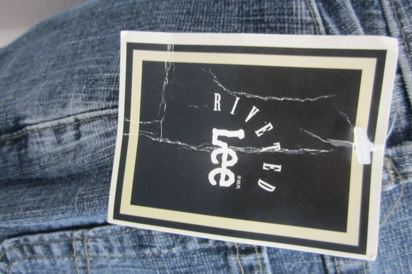 *NWT* WOMEN'S 311-5741 LEE RIVETED DENIM JEAN SHORTS  SIZE 10 x 10" Inseam