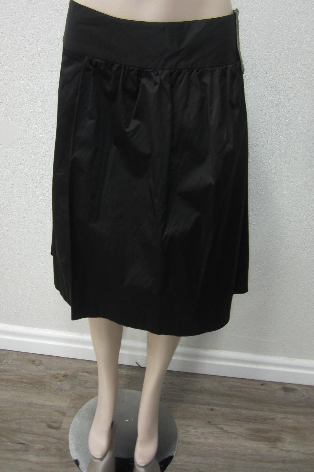 NWT LANE BRYANT PLUS SIZE BLACK ZIPPER SKIRT SZ 26 x 24" LENGTH