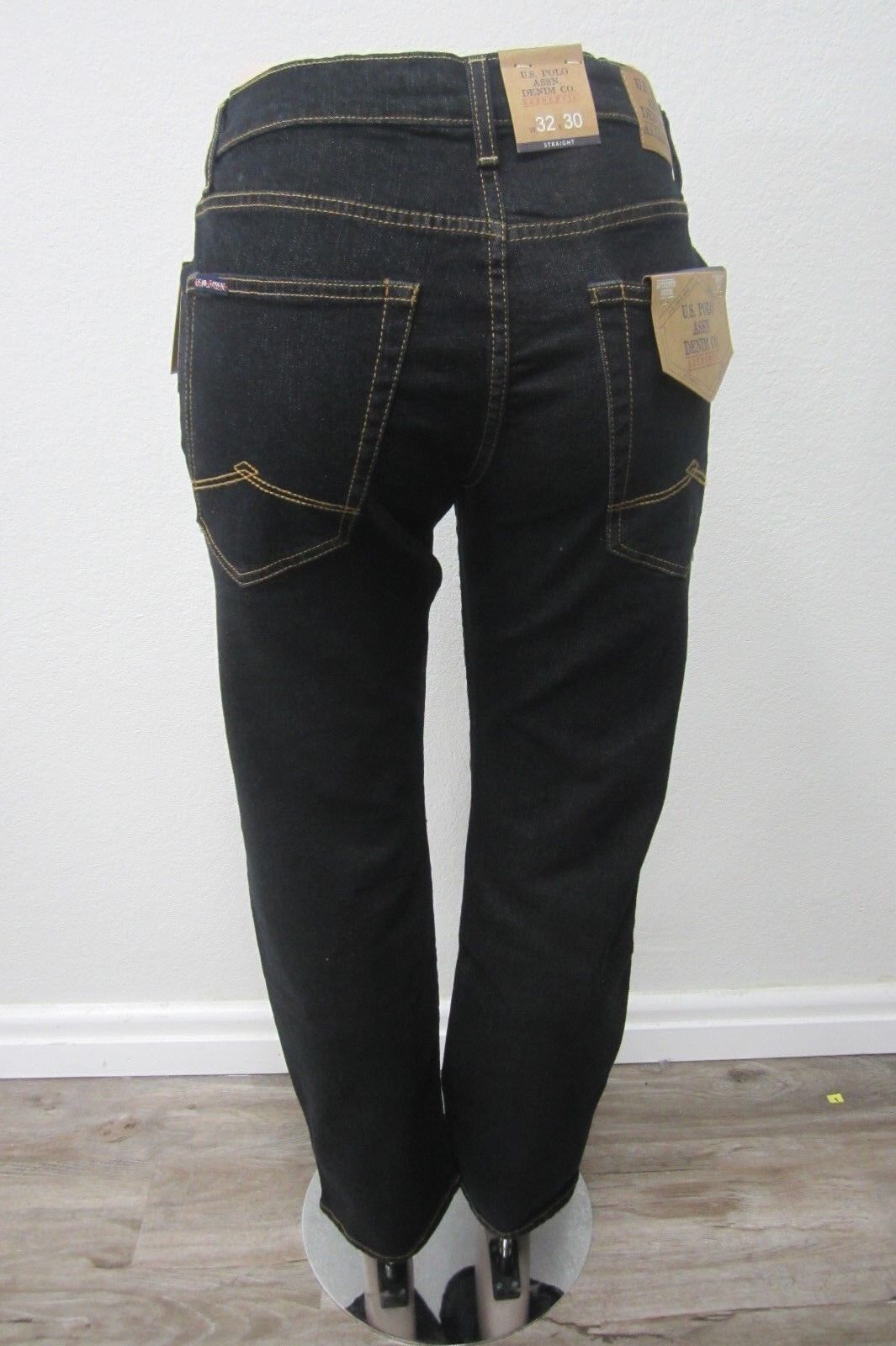 NWT US POLO ASSN DENIM CO STRAIGHT DARK JEANS SZ: 36 X 32