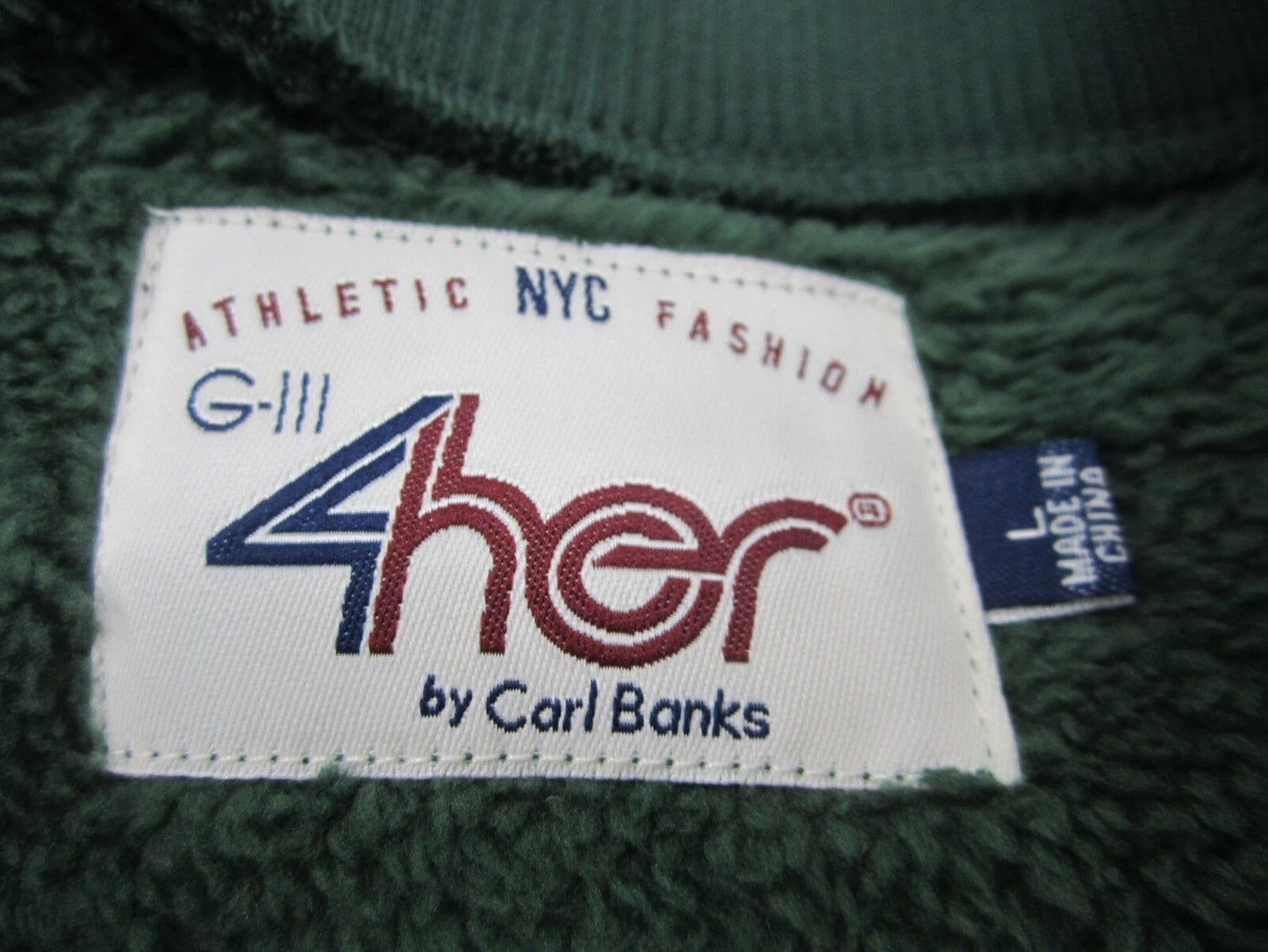 NWT G-III 4Her by Carl Banks Baylor University Women's  Pullover - WARM - Sz L