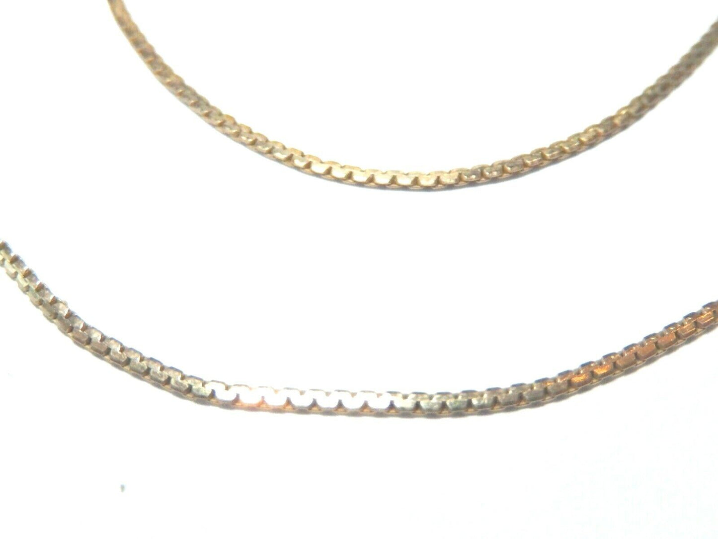 14K Yellow Gold Solid 20.5" 1.5mm Serpentine Style Chain Necklace  Grams