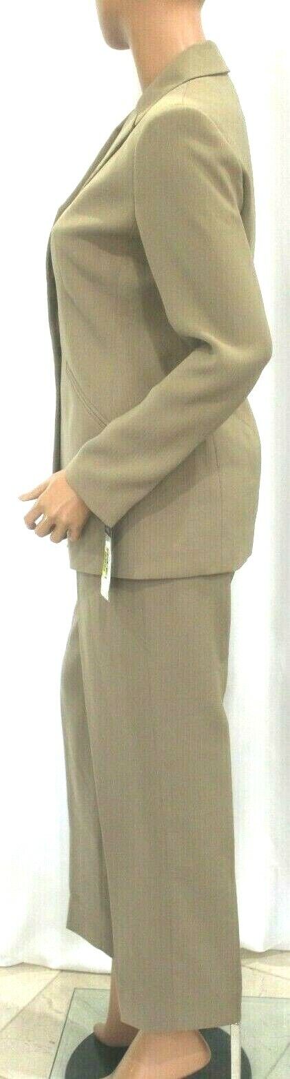 *NWT*  $179.00  Kasper Women's 2 Piece Tan Pant Suit Size 2P