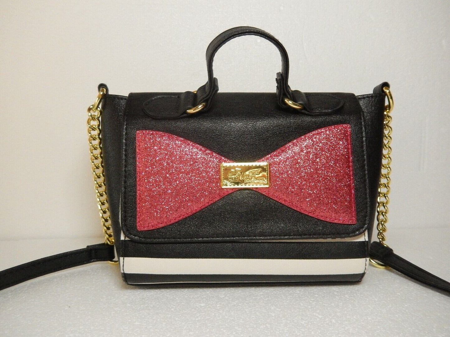 Luv Betsey Johnson Crossbody Messenger Shoulder Bag Satchel Purse