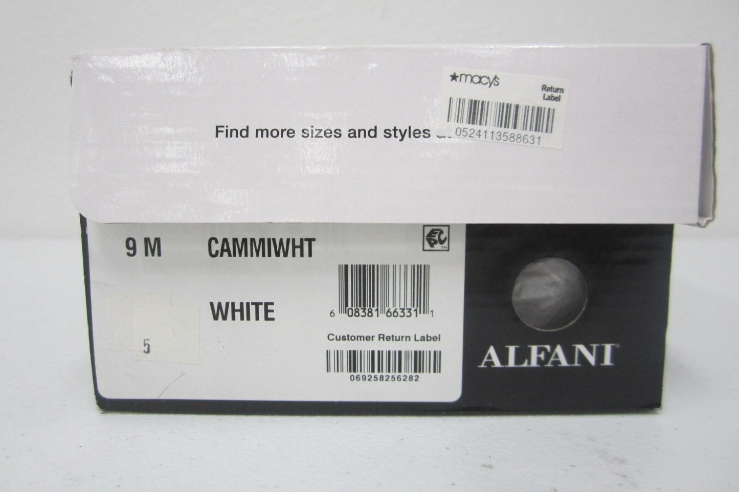 *NIB* Alfani Women's Step 'N Flex Cammiwht White Wedge Pumps -  - 9M