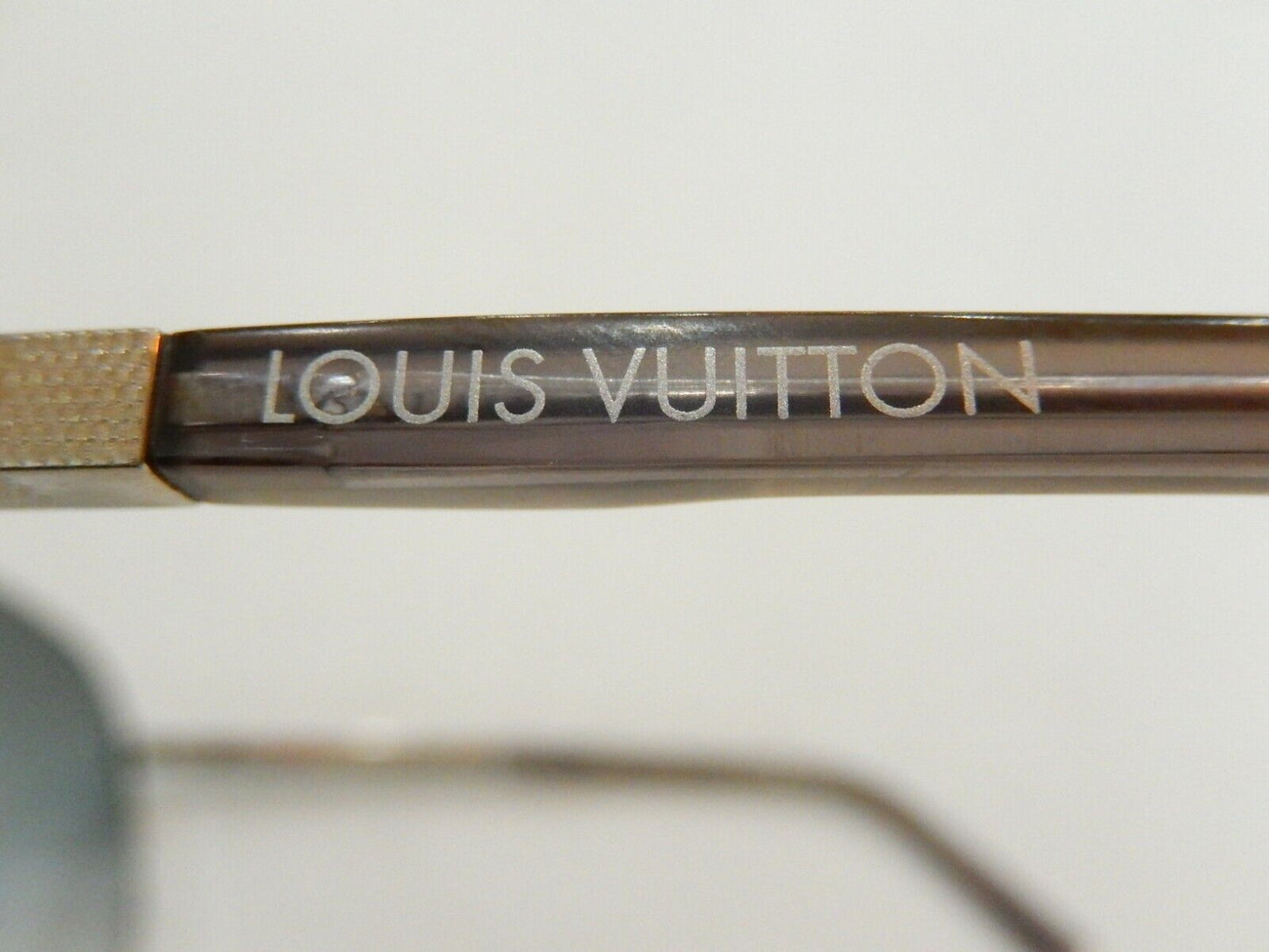 LOUIS VUITTON Z0340U  ATTITUDE PILOT SUNGLASSES SILVER - NICE !!!