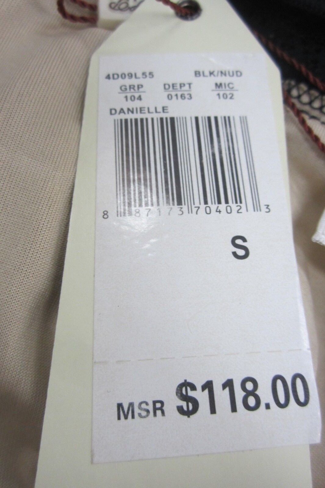 NWT M.S.S.P. Casual A Line Black Dress Size XS See Through