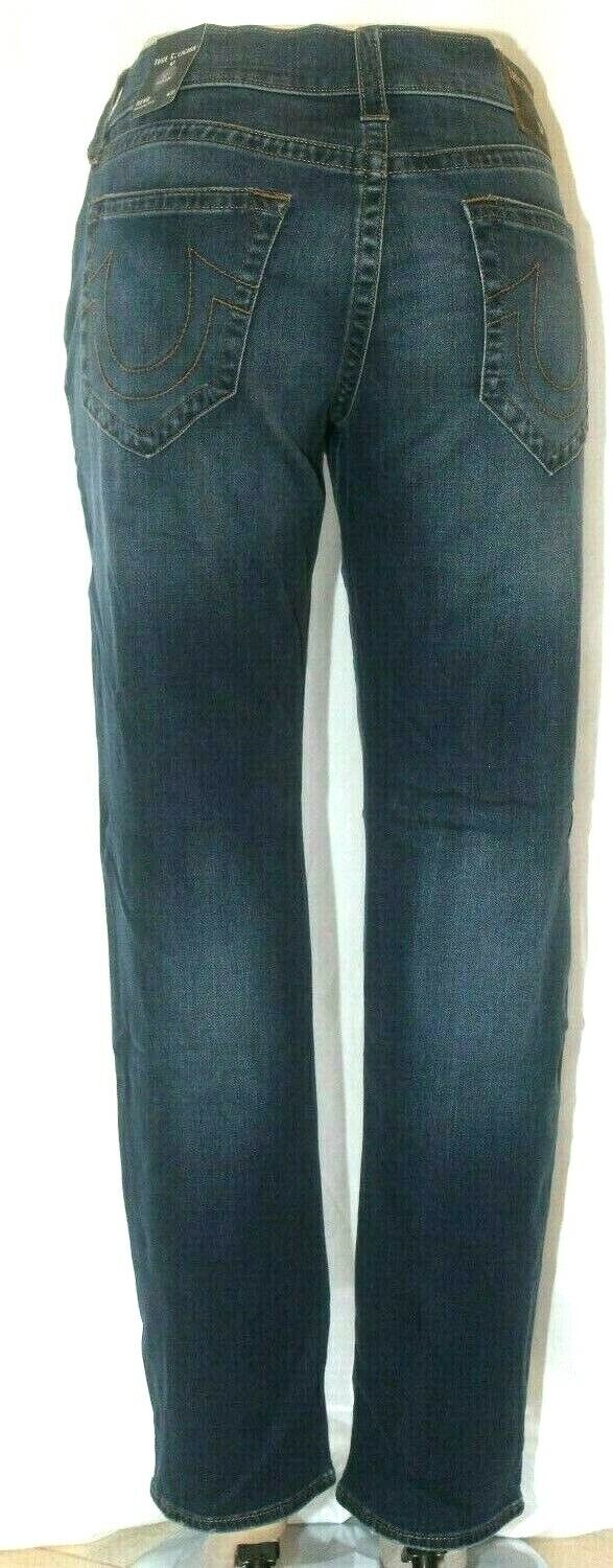 *NWT* True Religion Jeans Men's Geno Relaxed Slim Stretch Denim Size W32 x L32