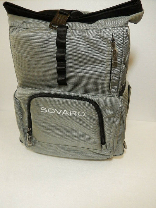 *NWT* Sovaro Luxury Soft Sided Back Pack Cooler 21" Grey/Black 6 Layer Construct