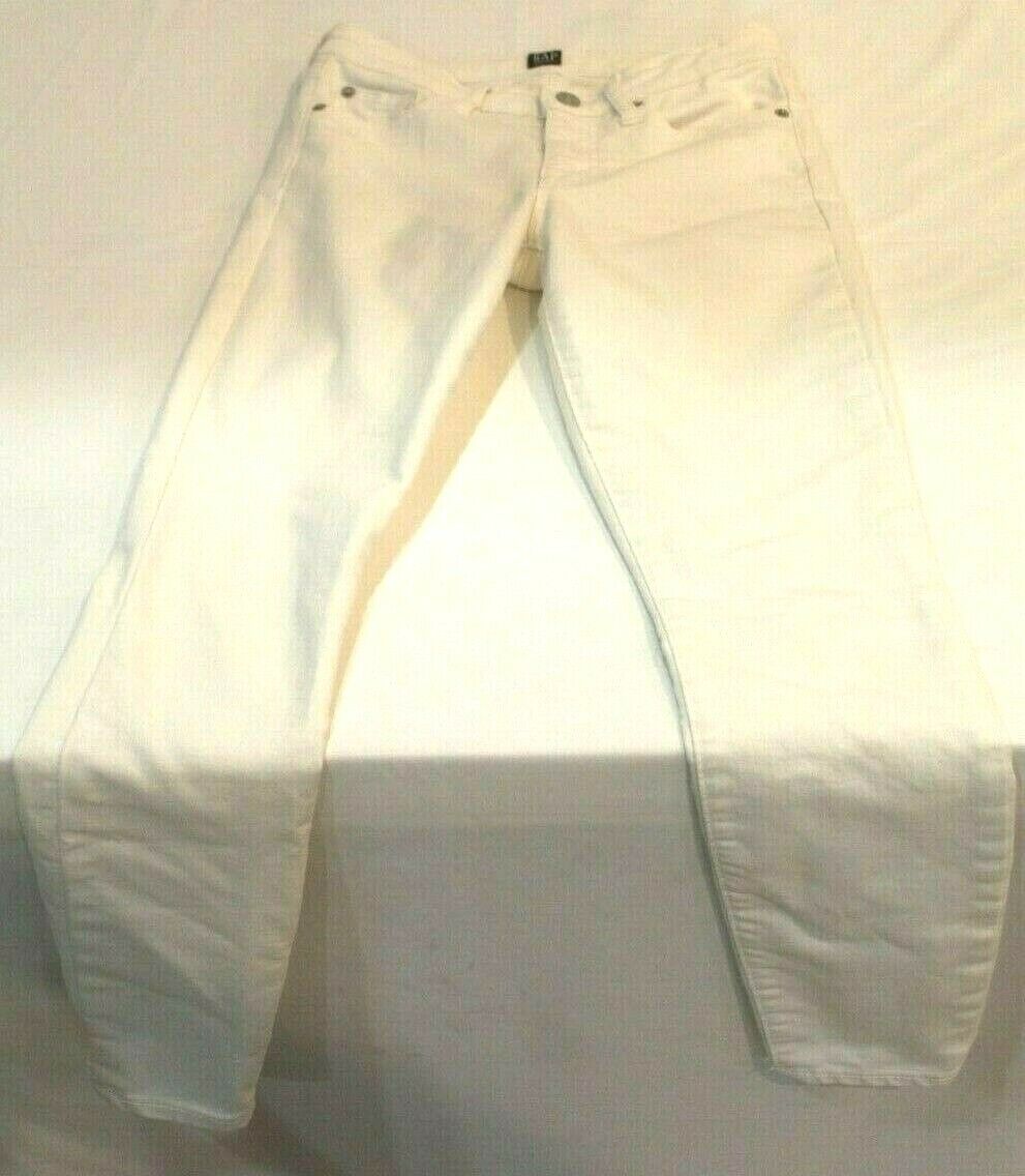 GAP Denim Women's True Skinny Ankle Stretch Jeans White Size 24