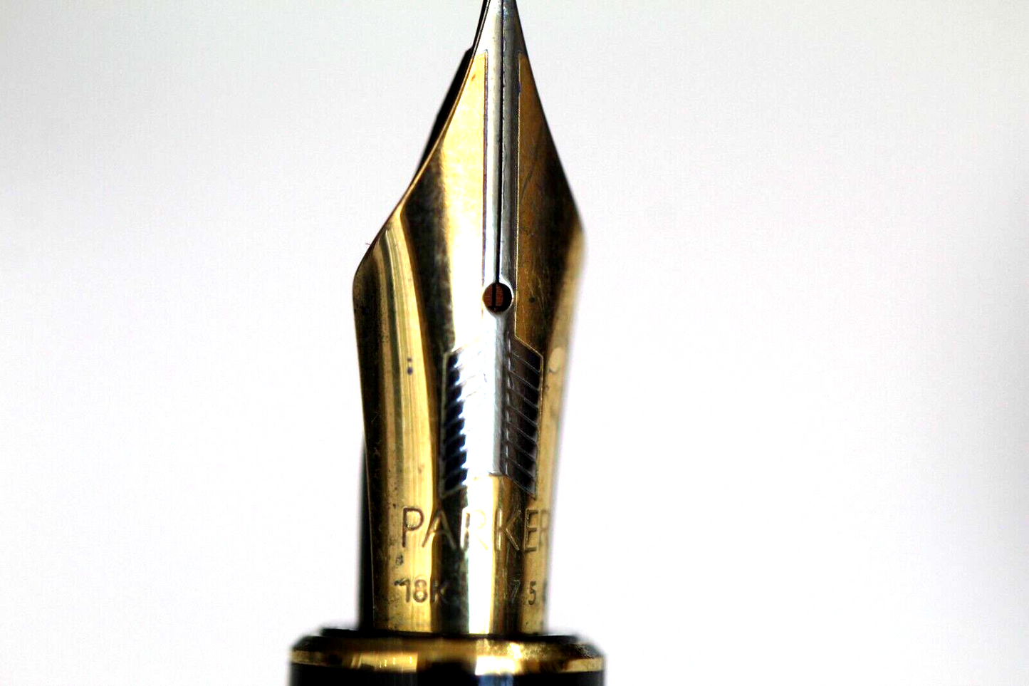 Parker 18K Duofold Centennial Marble Blue Fountain Pen 18K
