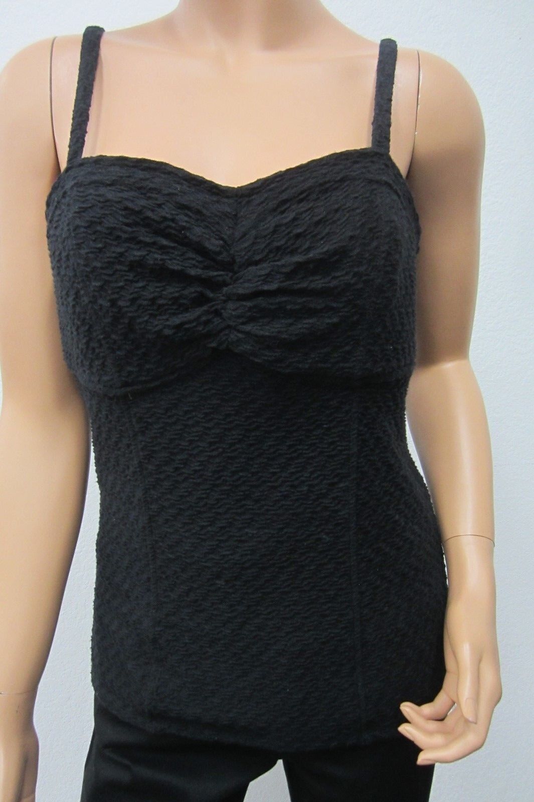 *NWT*  Womens Love Fire Lace Strap Exposed Zip Back Boho Bustier Top~ Sz Large