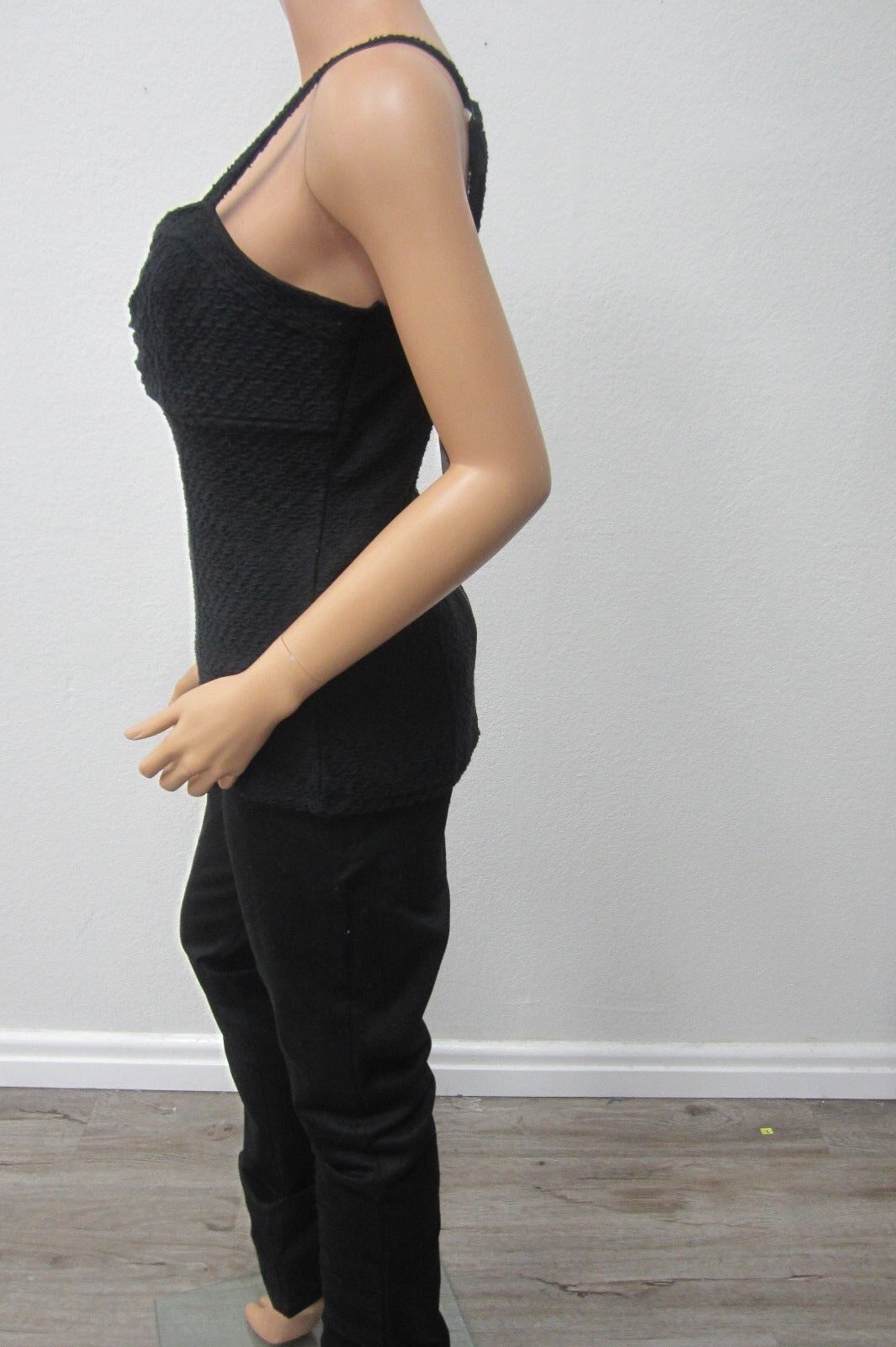 *NWT*  Womens Love Fire Lace Strap Exposed Zip Back Boho Bustier Top~ Sz Large