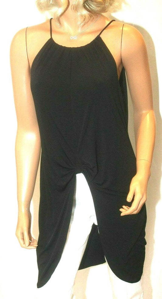 *NWT* $148. BCBGeneration Women's Tie Front / Back  Black Blouse  Sz Small "CUTE