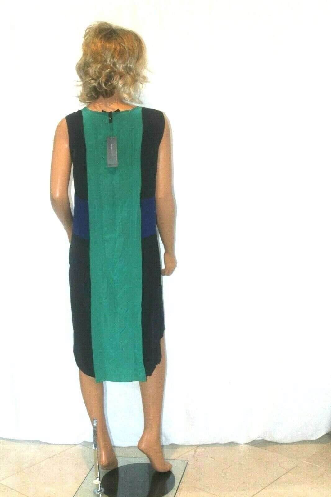 *NWT* $228 BCBG Max Azria Womens Chiffon Sleeveless  Hi Low Dress Size Small