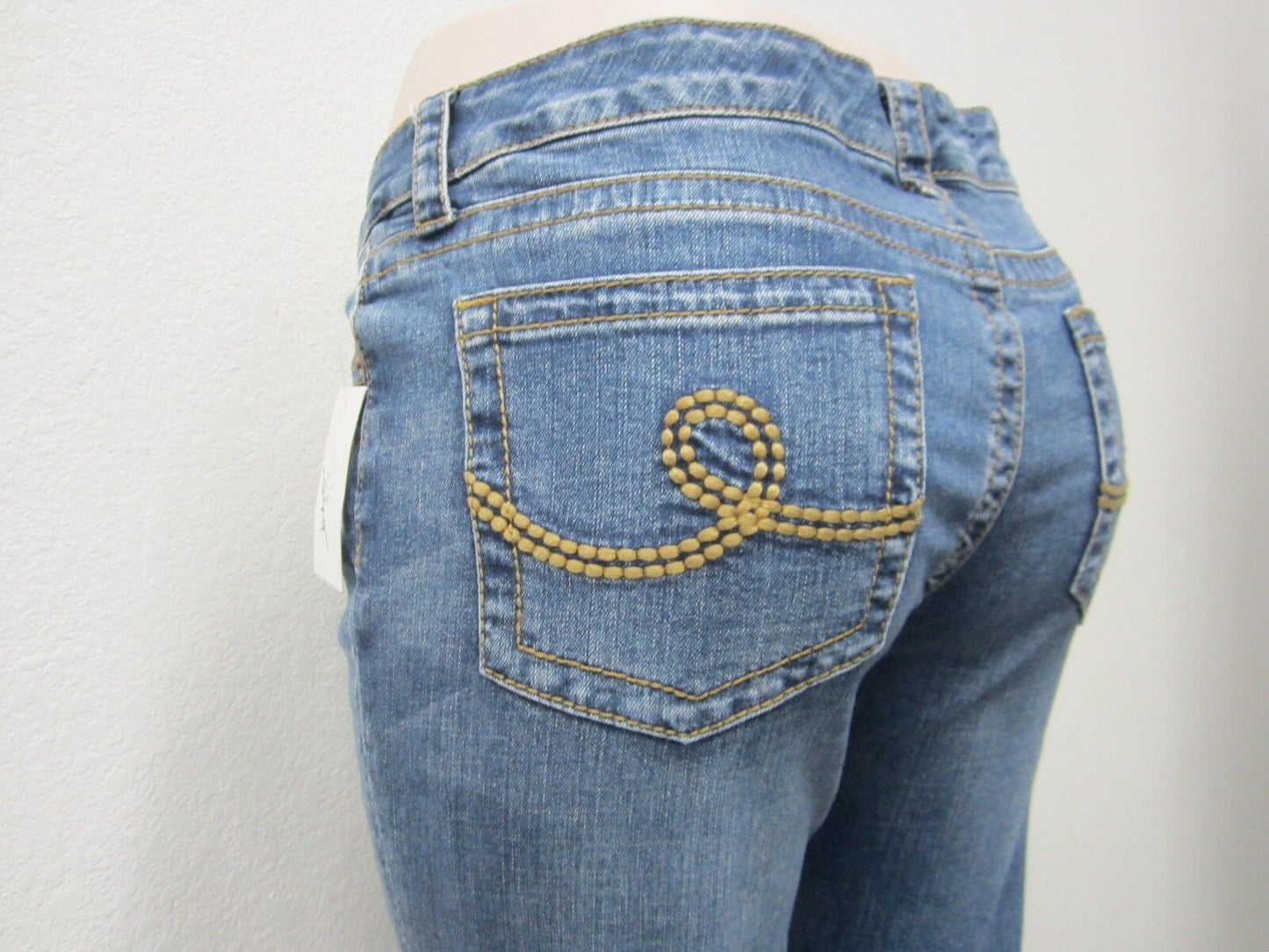 Seven 7 for all mankind women's ladies low rise boot cut jeans 12 x 31