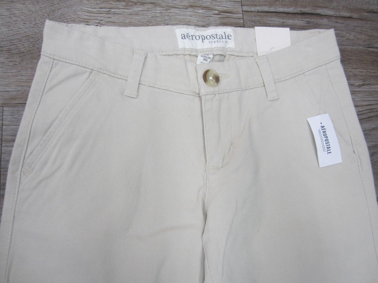 NWT AEROPOSTALE ORIGINAL LIGHT TAN PANTS SOFT & THICK MATERIAL 00R X 30"