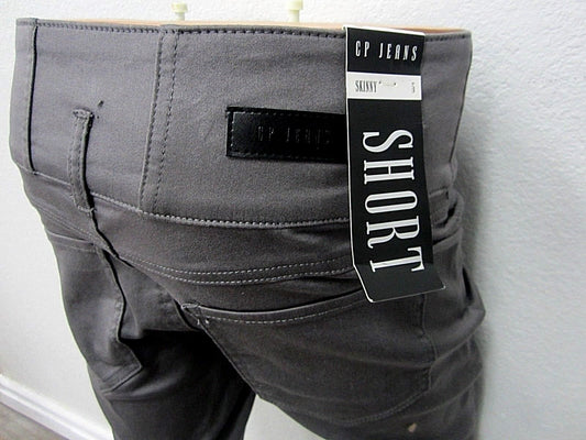NEW WITH TAGS CP WOMENS JEANS GRAY HIGH RISE SKINNY SIZE 5 x 28.5L