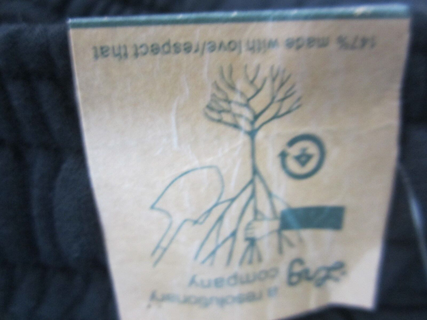 L.R.G. GENUINE  JOGGER PANTS BLACK  THICK COTTON MEN SZ LARGE XXXXXL